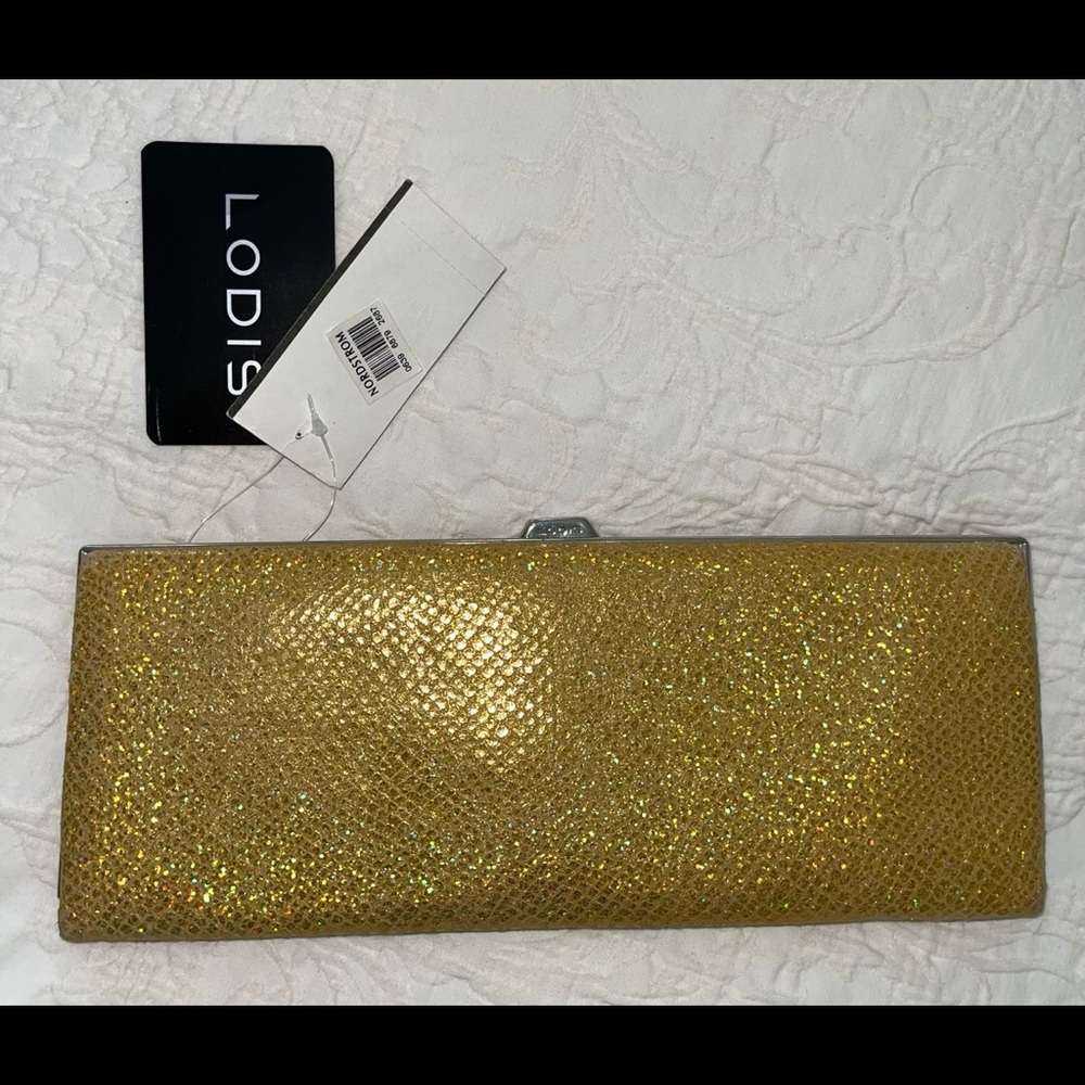 Clutch- natural leather